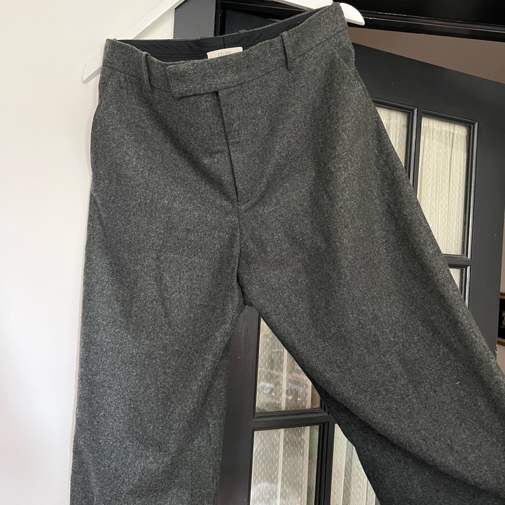 CELINE Wool Trousers 40 M/L